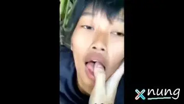 [คู่นักศึกษา] เสียวกลางป่าหน้าหื่น