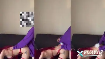 [คลิปหลุด] สาวชุดแดงก้นใหญ่โดนเย็ดท่าหมา
