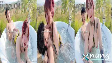 [น้องไอริน irenkampong1] เอาท์ดอร์เย็ดอ่างน้ำเสียว
