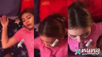 [OnlyFans] แต่งหน้ารับงานแต่ผัวเย็ดหีสดก่อน