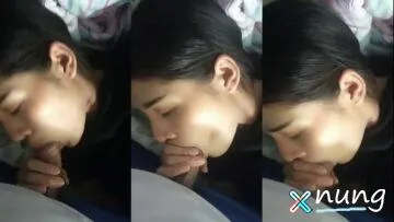 [คลิปหลุด] เมียหน้าสวยดูดควยยั่วก่อนเย็ดสดเด้งนม