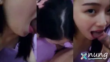 [คลิปหลุด] วัยรุ่นน่ารักอมควยลีลาเด็ดกลืนน้ำแตก