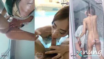 [farertackerman Onlyfans] เย็ดสดริมสระยืนกระแทกเสียว