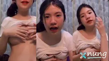 [นักศึกษาน่ารัก] โชว์นมเต้าสวยหัวชมพูยั่ว