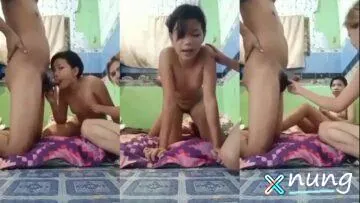 [คลิปหลุด] สาวสองคนอมควยสวิงกิ้งเย็ดหมุนเวียนเด็ด
