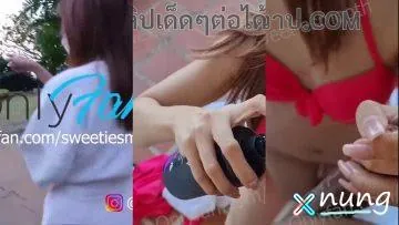 [sweetiesmooth/Onlyfans] ริมทะเลโม๊กกระเบียงยืนเย็ด แตกในคาหี