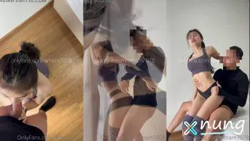 Onlyfans amam7078 น้องแอม กับชุดรัดรูปโม๊กควยเลียหีแบบท่าหมา